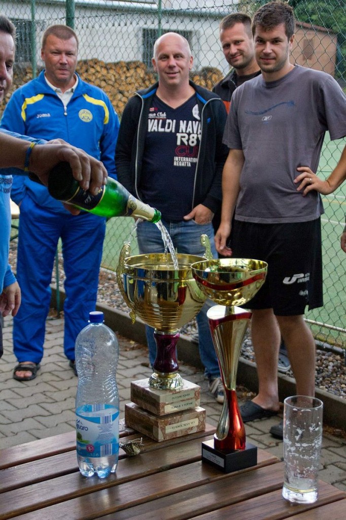 Fotbalový turnaj starých gard o pohár starosty obce 16. srpna 2014