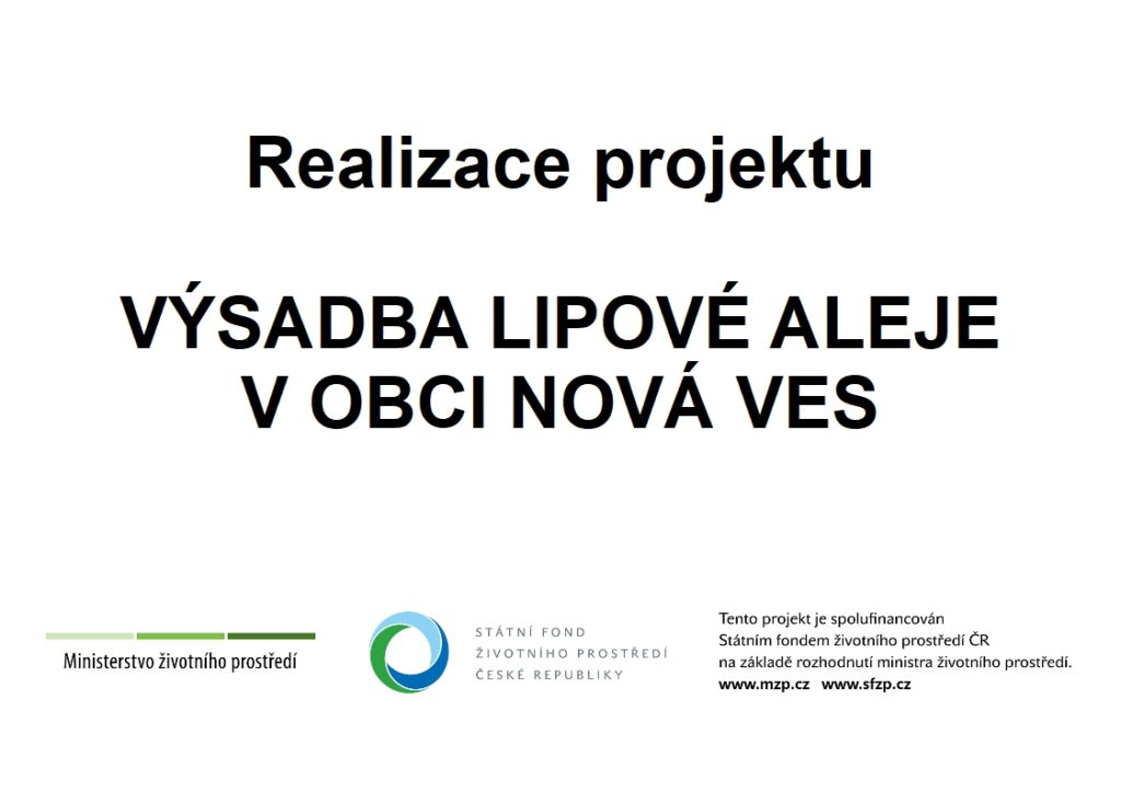 Nova Ves stromy publicita web